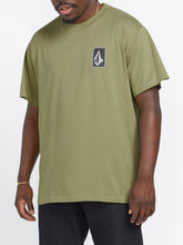 Load image into Gallery viewer, Volcom Skate Vitals Originator Short Sleeve Tee-Thyme Green