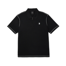 Load image into Gallery viewer, HUF Waffle Knit Contrast Polo Top
