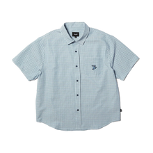 Load image into Gallery viewer, HUF Stuck On You Plaid Shirt-Ice Blue