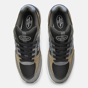 NB Numeric Andrew Reynolds 933 Skate Shoes-Castlerock/Vintage Indigo