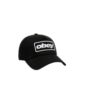 Load image into Gallery viewer, Obey Ranch 5 Panel Hat-Black
