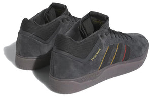 Adidas Tyshawn Skate Shoes- Carbon/Core Black/Preloved Brown