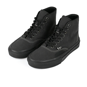 Vans Skate Authentic High VCU Shoes-Asphalt/Black