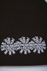 Fucking Awesome 3 Spiral Cuff Beanie