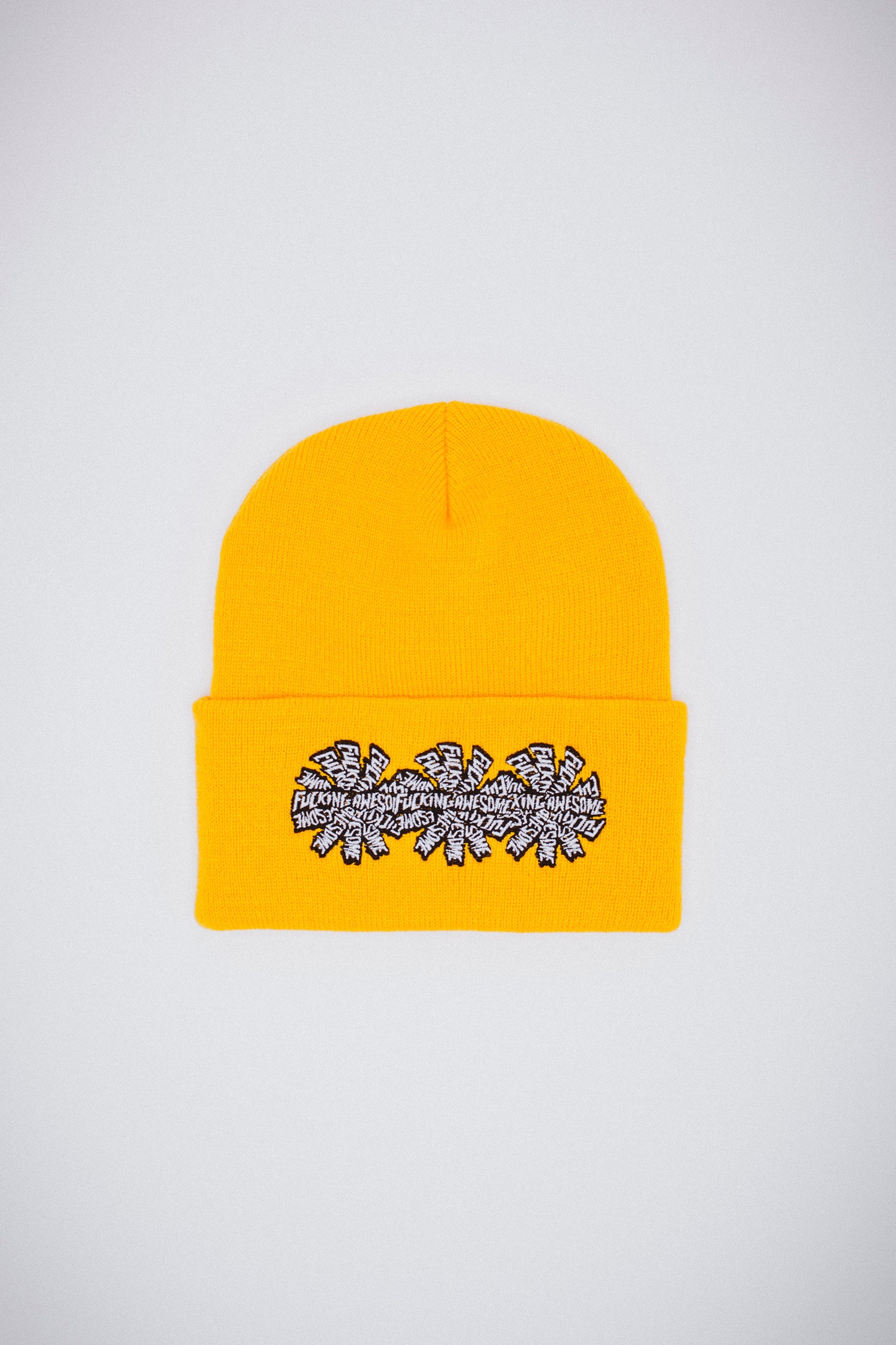 Fucking Awesome 3 Spiral Cuff Beanie