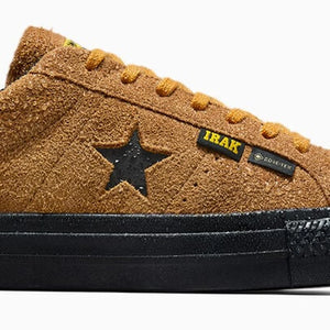 Converse Cons x IRAK NYC One Star Pro Shoes-Amber Brown