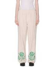 Load image into Gallery viewer, Obey Women's-Roses Embellished Pant-Natural
