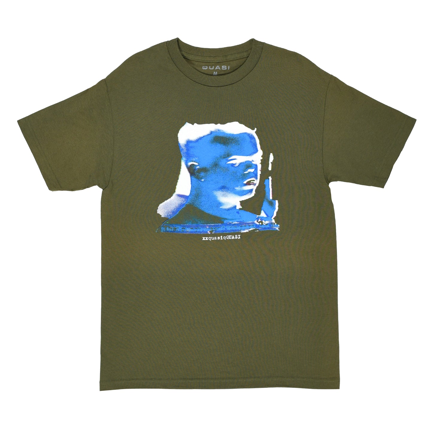 Quasi Skateboards Punchout T-Shirt-Green