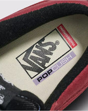 Load image into Gallery viewer, Vans Skate Half Cab Shoes-Burgundy/White
