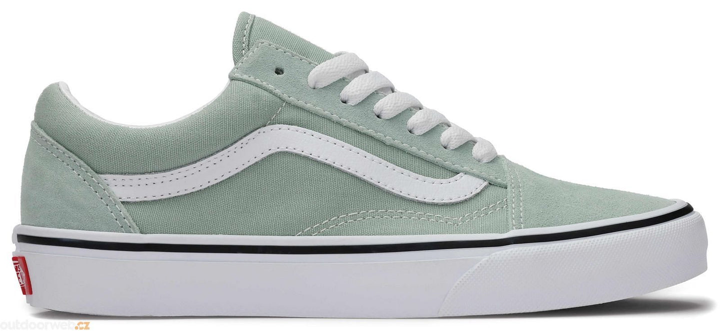 Vans Old Skool Shoes Color Theory-Gray Olive