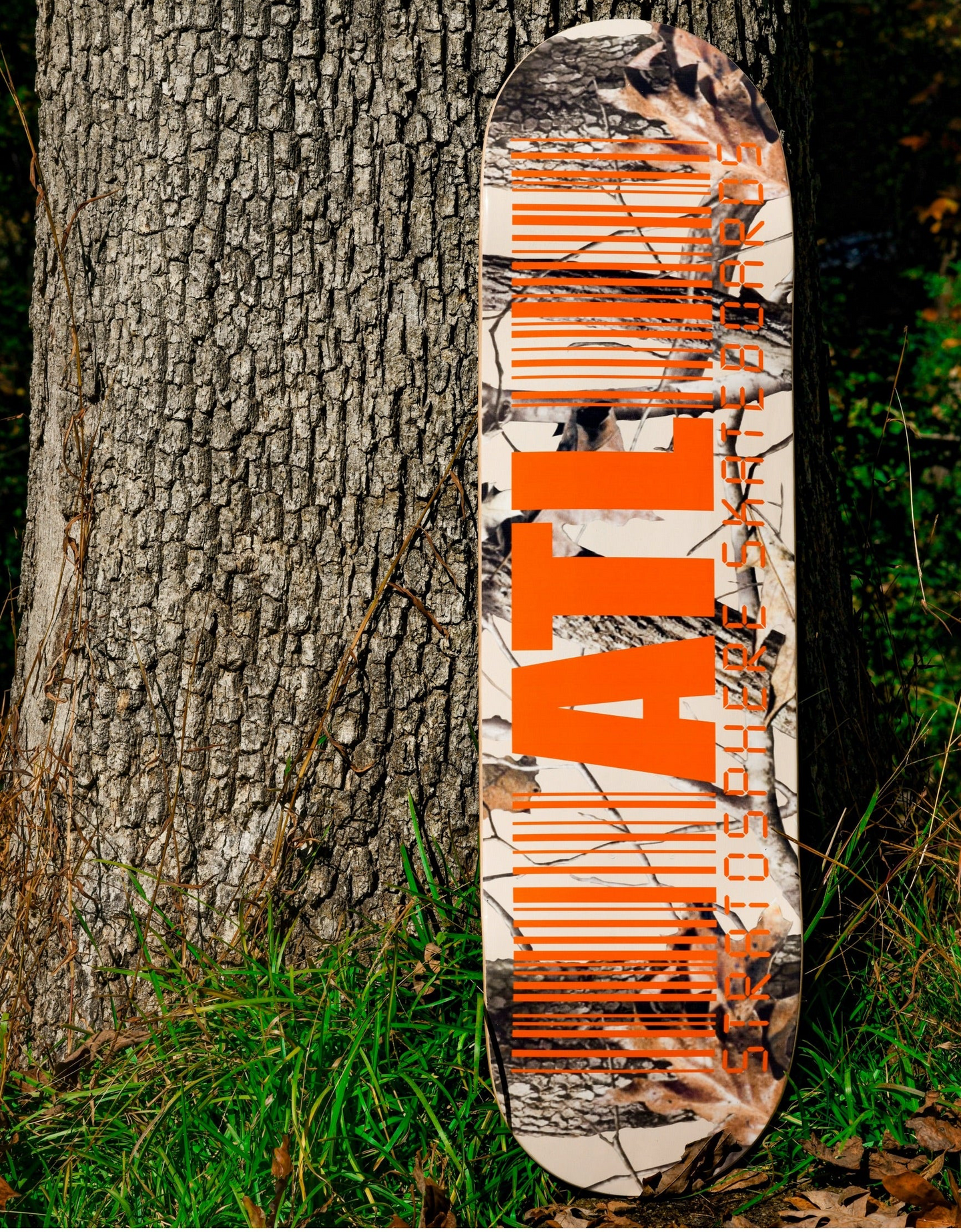 Stratosphere Camo Barcode Shop Deck-8.75”