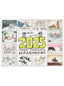 Todd Francis Wall Calendar 2025