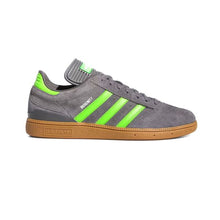 Load image into Gallery viewer, Adidas Busenitz Skate Shoes - Grey/Lucid Lime/Gum
