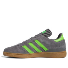 Load image into Gallery viewer, Adidas Busenitz Skate Shoes - Grey/Lucid Lime/Gum
