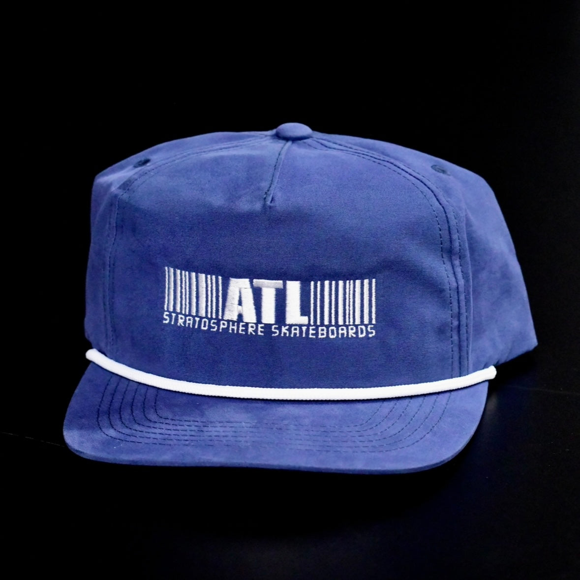 Stratosphere Barcode Hat-Navy Blue Rope