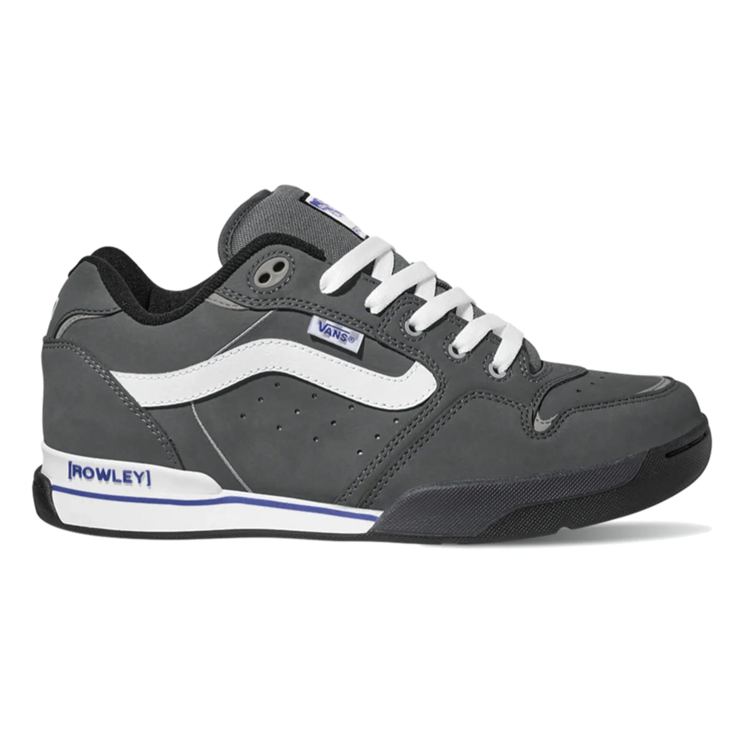 Vans Rowley XLT Skate Shoes-Grey/Blue