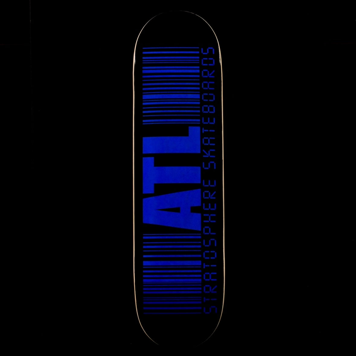 Stratosphere Neon Barcode Shop Deck-8.25” (Blue)