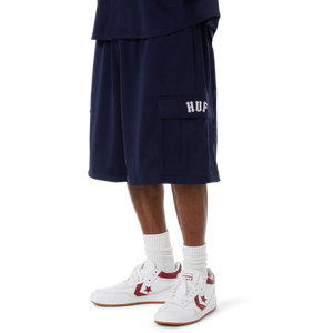 HUF Arch Mesh Cargo Shorts Navy Blue