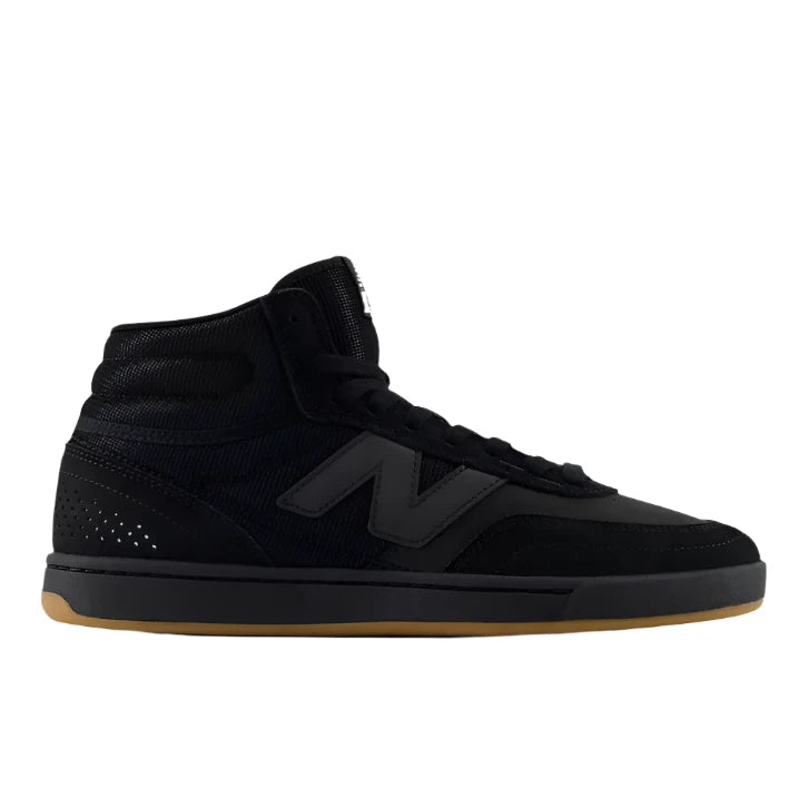 New Balance Numeric 440 High V2 Shoes-Black/Gum