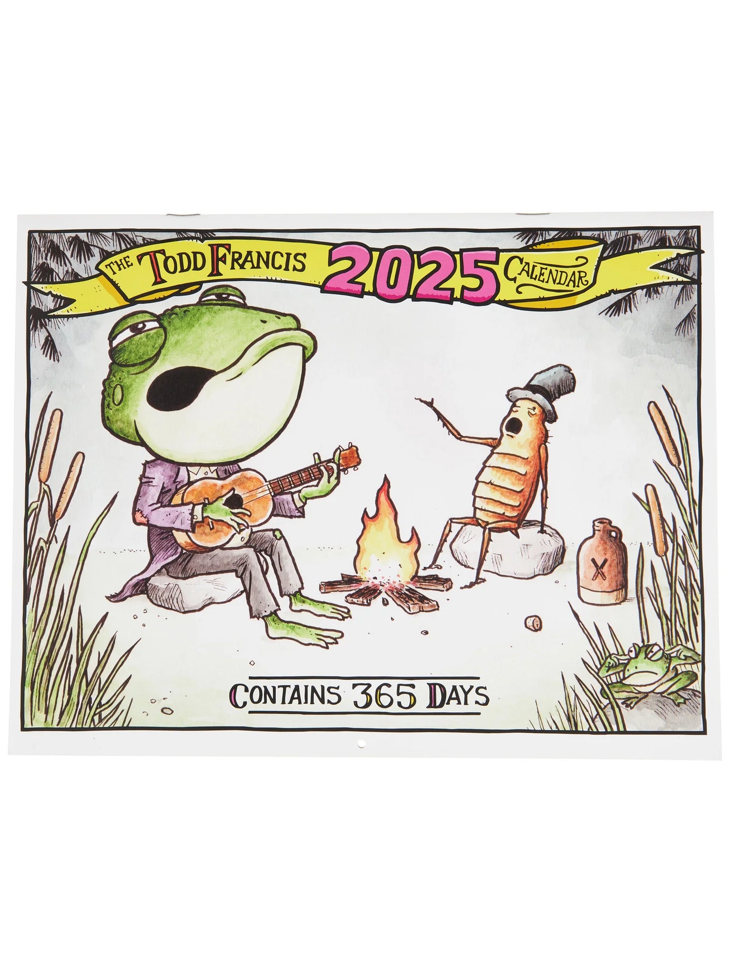 Todd Francis Wall Calendar 2025