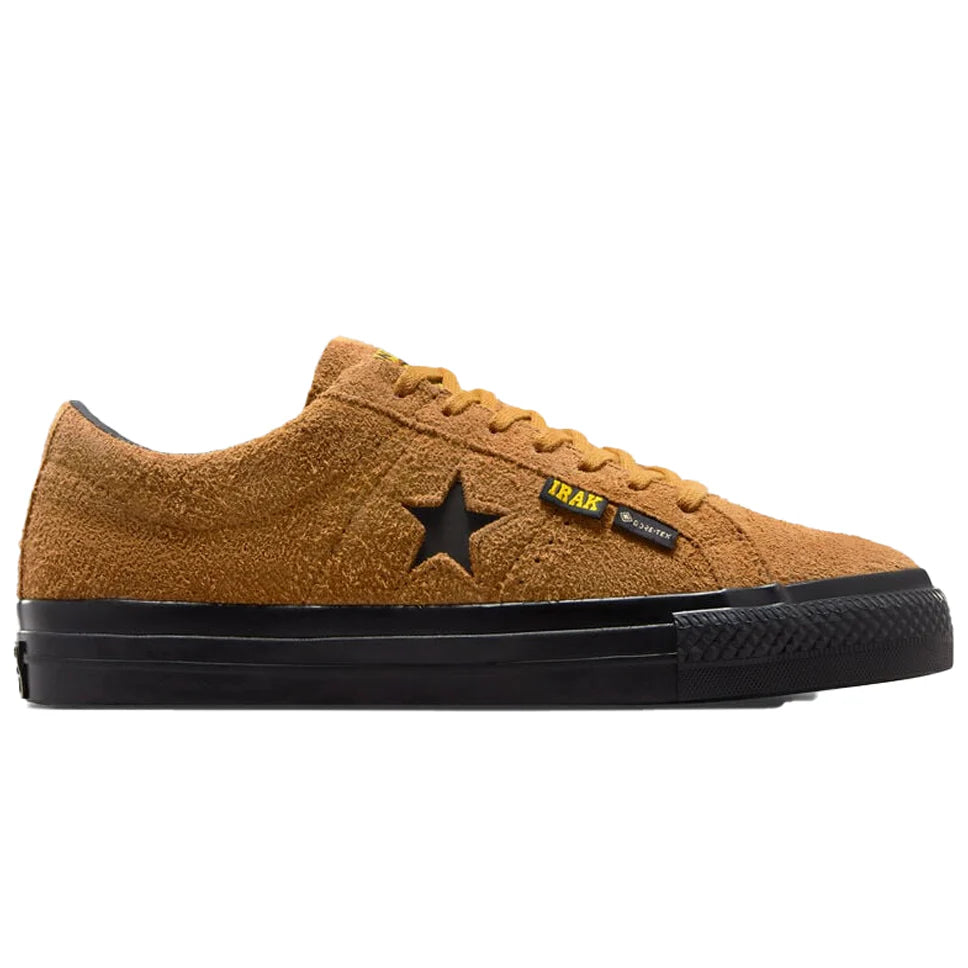 Converse Cons x IRAK NYC One Star Pro Gore-Tex Shoes-Amber Brown