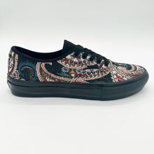 Load image into Gallery viewer, Vans Skate Authentic Shoes-Paisley Black
