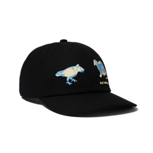 HUF Rigeon Snapback Hat-Black