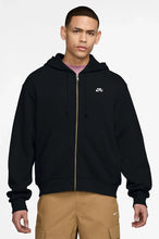 Load image into Gallery viewer, Nike SB Full-Zip Icon Logo Fleece Skate Hoodie-Black
