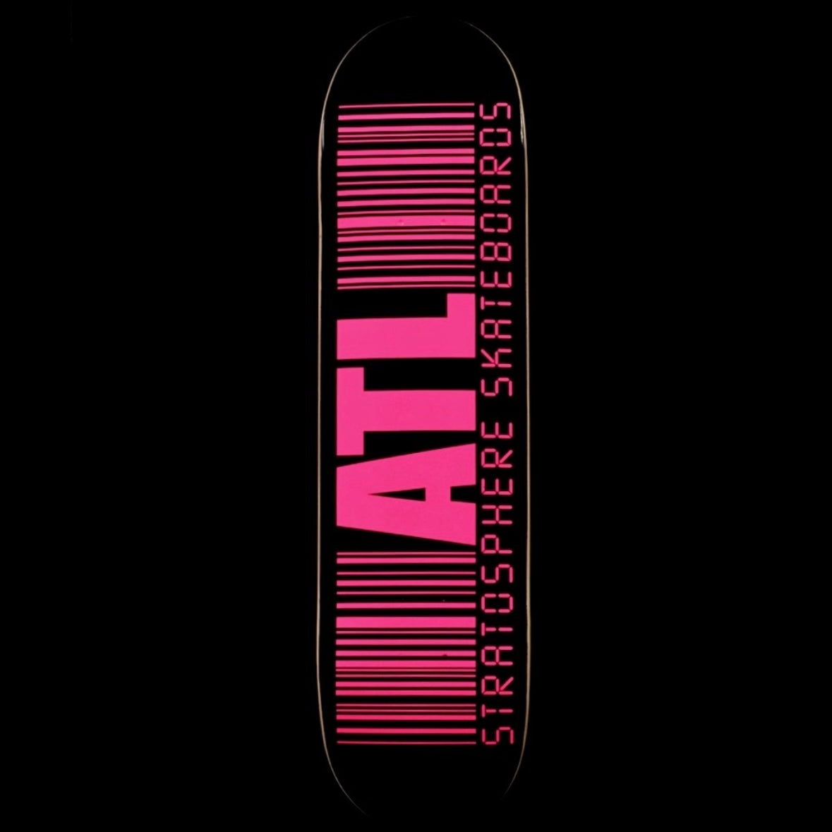 Stratosphere Neon Barcode Shop Deck-8.0 (Pink)