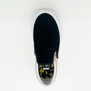 Vans x Shake Junt Slip-On Pro Skate Shoes-Black/Gold