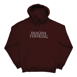 Quasi Skateboards ‘Imagine Thinking’ Hoodie-Maroon