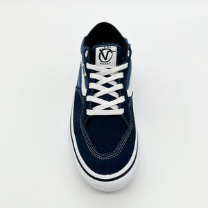 Vans Rowan Skate Shoes-Navy/White