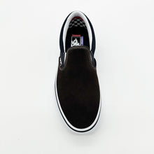 Load image into Gallery viewer, Vans Skate Slip-On Shoes-Dark Brown/Navy
