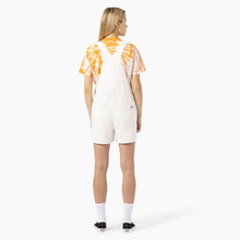 Load image into Gallery viewer, Dickies Women’s Duck Bib Shortalls-Stonewashed Cloud
