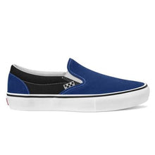 Load image into Gallery viewer, Vans Skate Slip-On Shoes-Sport Blue/Black
