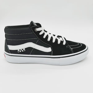 Vans Skate Grosso Mid-Black/White/Emo Leather