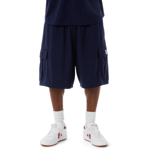 HUF Arch Mesh Cargo Shorts Navy Blue