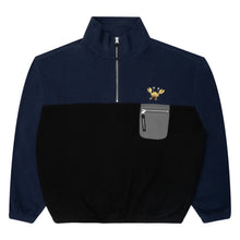 Load image into Gallery viewer, Sci-Fi Fantasy Crab Quarter Zip Fleece Sweatshirt
