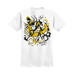 Antihero Grimple Stix Abstract Pocket T-Shirt