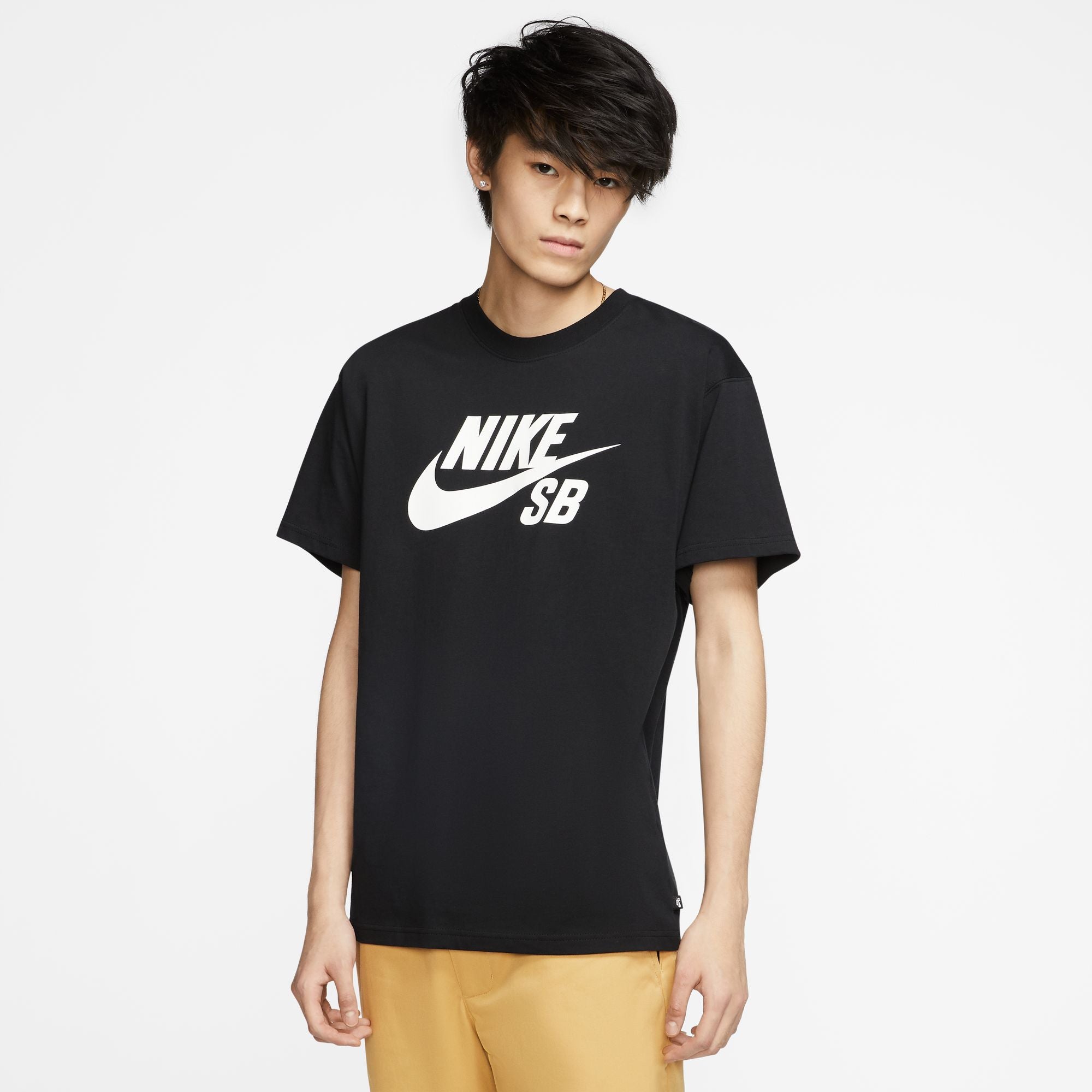 Nike sb black shirt best sale