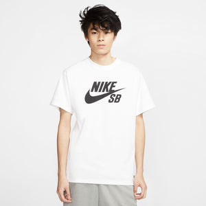Nike SB Logo Skate T-Shirt-White