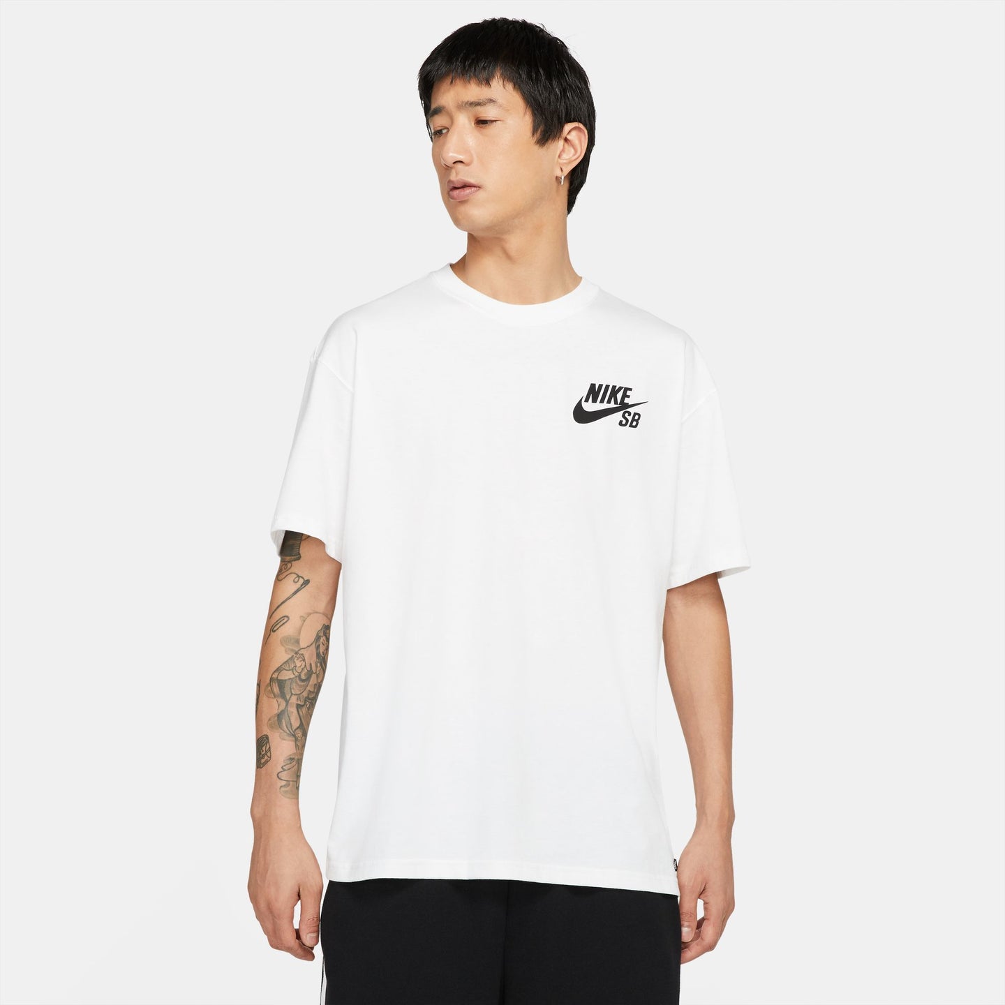 Nike SB Small Logo Skate T-Shirt-White