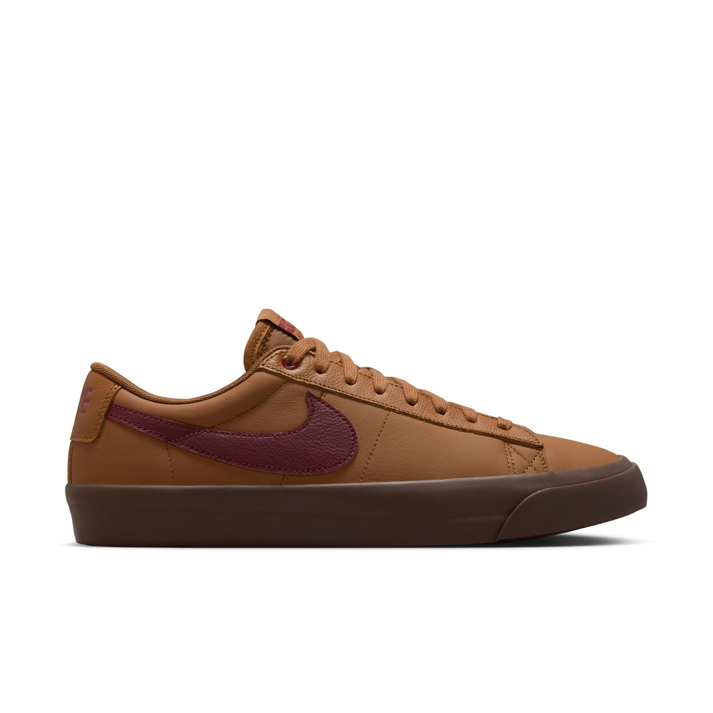 Nike SB Blazer Low Pro GT-Light British Tan/Dark Team Red