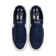 Load image into Gallery viewer, Nike SB Blazer Low Pro GT-Blue Void/ Sail
