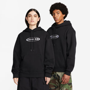 Nike SB Fleece Pullover Skate Hoodie-Black