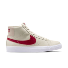 Load image into Gallery viewer, Nike SB Blazer Mid Skate Shoes-Pale Ivory/Noble Red
