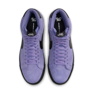 Nike SB Zoom Blazer Mid Skate Shoes-Dusty Amethyst/Black