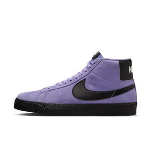 Nike SB Zoom Blazer Mid Skate Shoes-Dusty Amethyst/Black