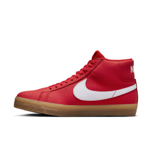 Nike SB Zoom Blazer Mid University Red/White-White