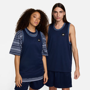 Nike SB Mesh Reversible Basketball Jersey-Navy/Court Blue